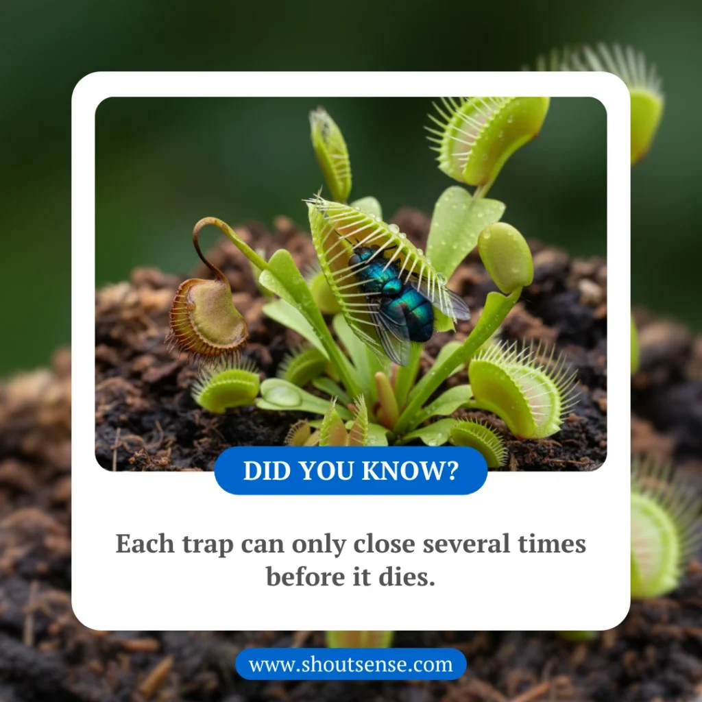 5 Fascinating Venus Flytrap Facts You Haven’t Heard Before Each Trap Can Only Close Several Times Before It Dies 1024x1024