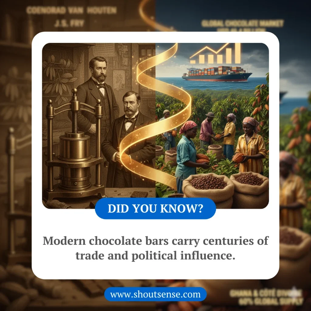 Modern Chocolate Bars Carry Centuries Of Trade And Political Influence 1024x1024