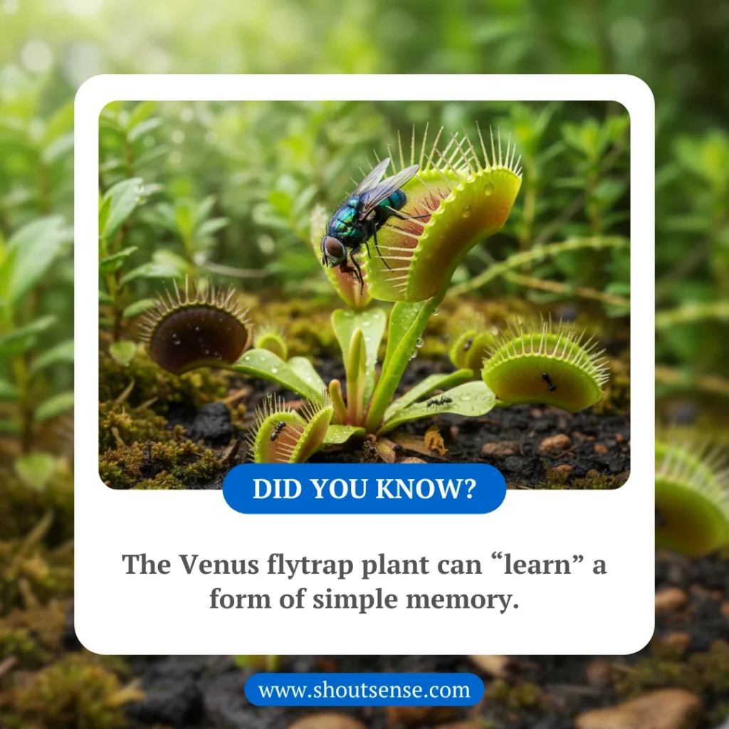 5 Fascinating Venus Flytrap Facts You Haven’t Heard Before The Venus Flytrap Plant Can Learn A Form Of Simple Memory 1024x1024