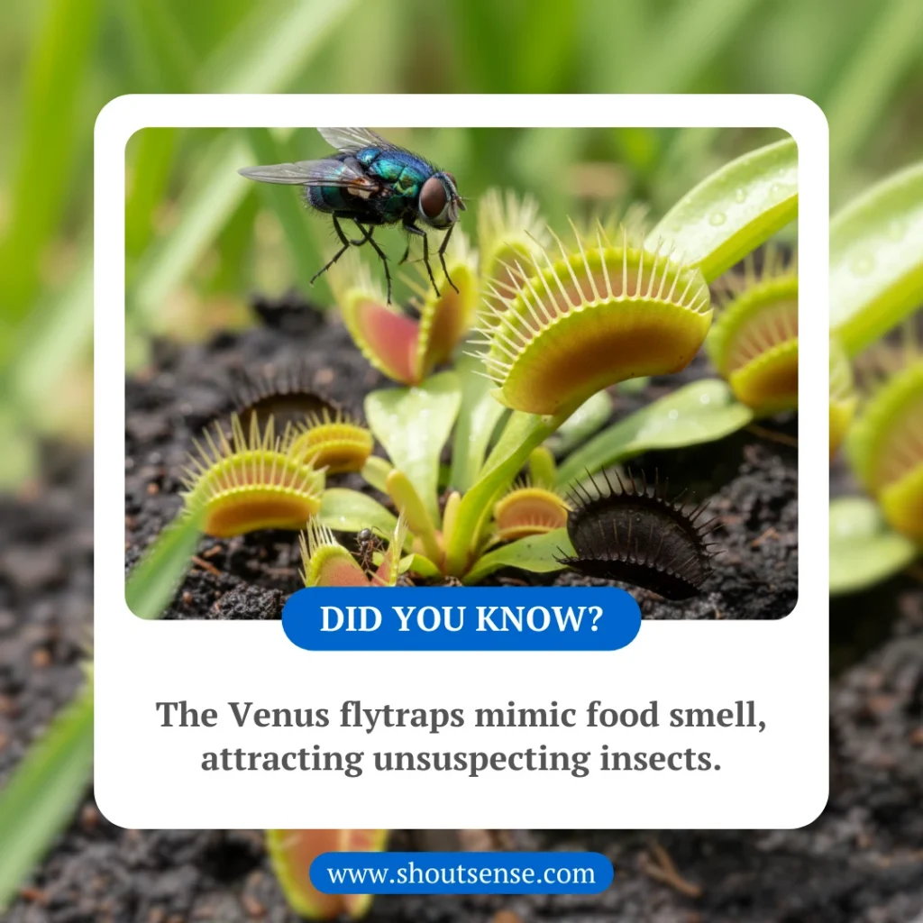5 Fascinating Venus Flytrap Facts You Haven’t Heard Before The Venus Flytraps Mimic Food Smell Attracting Unsuspecting Insects 1024x1024