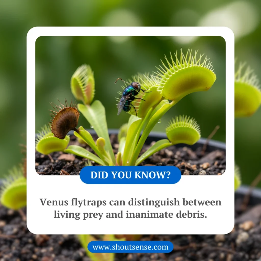 5 Fascinating Venus Flytrap Facts You Haven’t Heard Before Venus Flytraps Can Distinguish Between Living Prey And Inanimate Debris 1024x1024